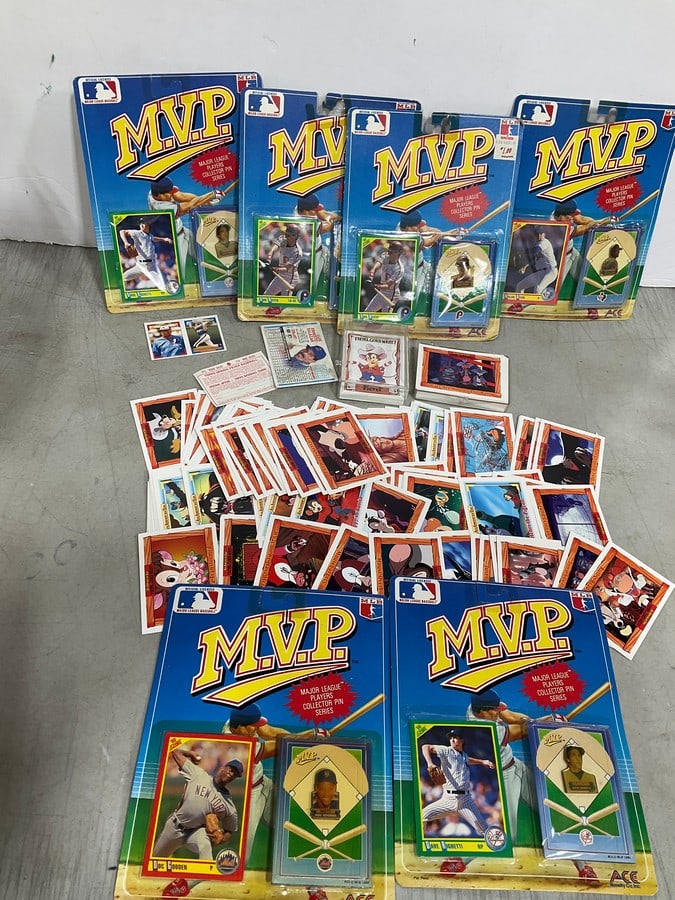 Fievel Goes West collectible cards and MVP collector pin series sets(new in package) (1 of 1)