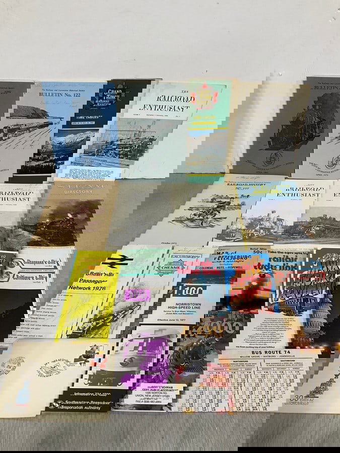 Vintage brochures, railroad booklets, and more (1 of 1)