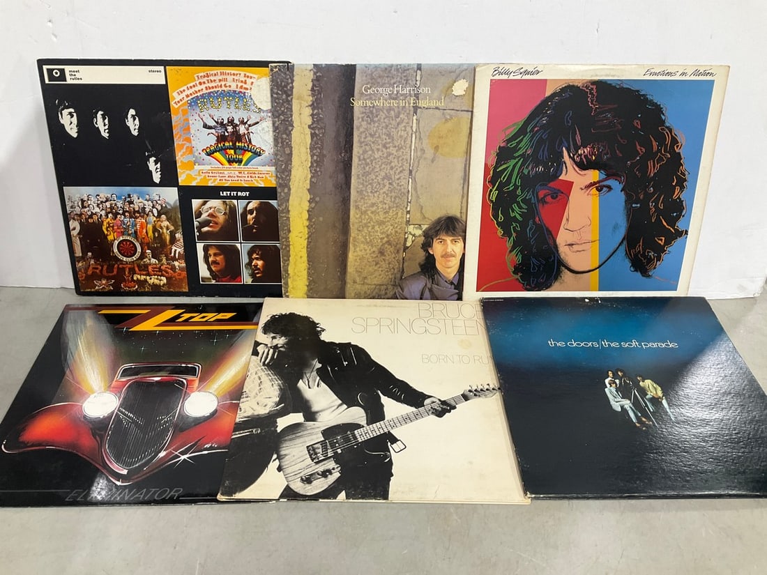 Vintage Records (Bruce Springsteen, Billy Squier, etc) (1 of 1)
