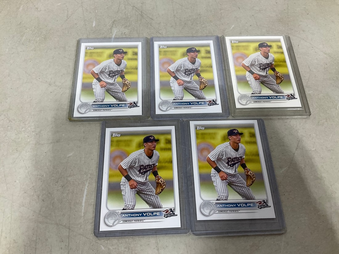 Anthony Volpe collectible cards: Anthony Volpe collectible cards