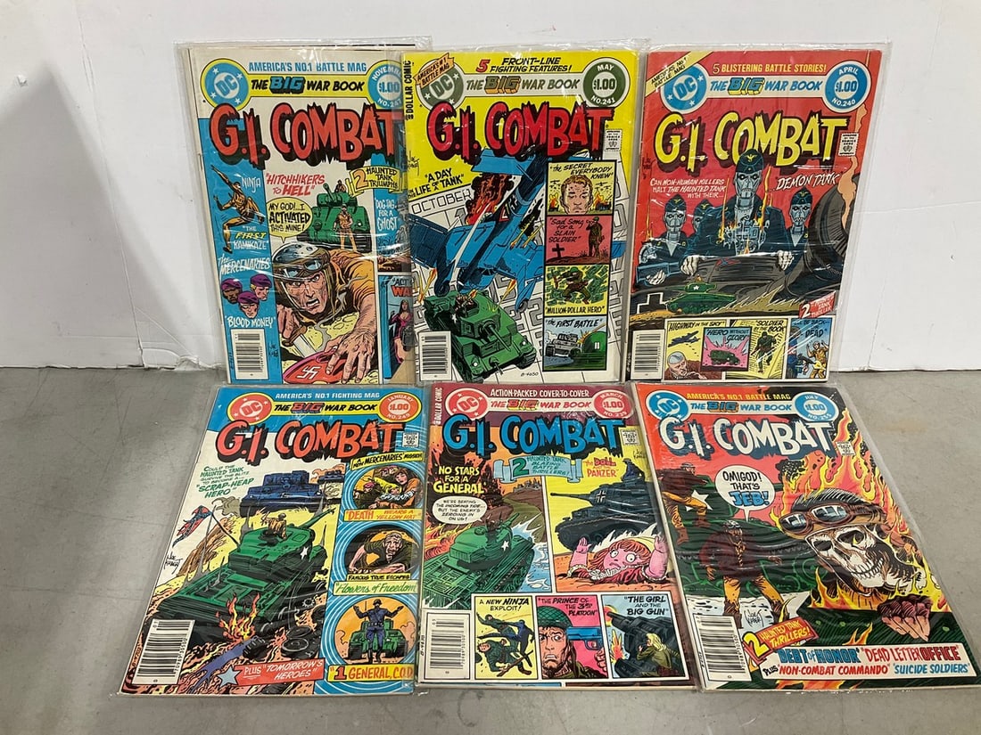 Vintage DC G.I. Combat comics (1 of 1)