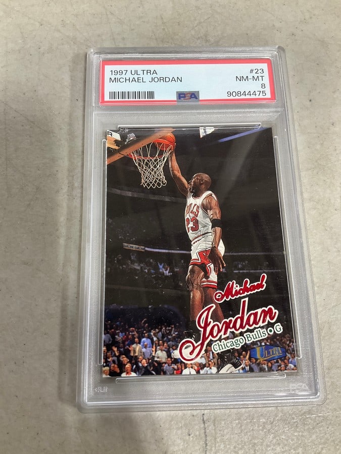 1997 Ultra Michael Jordan graded card (1 of 1)