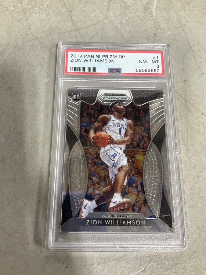 2019 Panini Prizm DP zion Williamson graded card: 2019 Panini Prizm DP zion Williamson graded card
