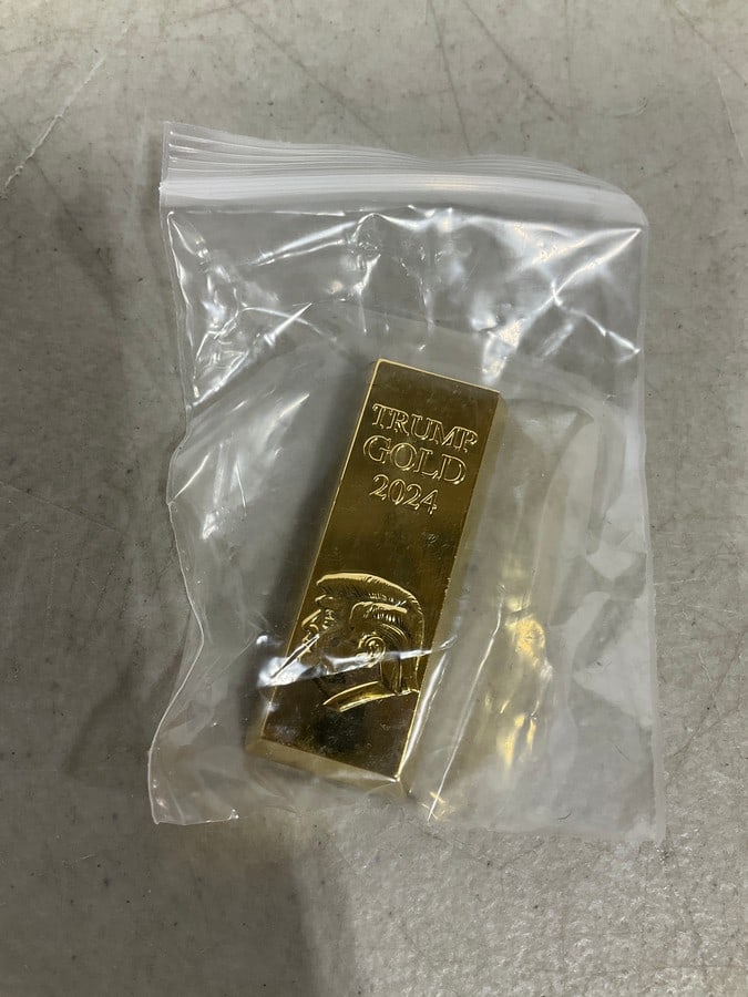 Trump 2024 gold bar: Trump 2024 gold bar