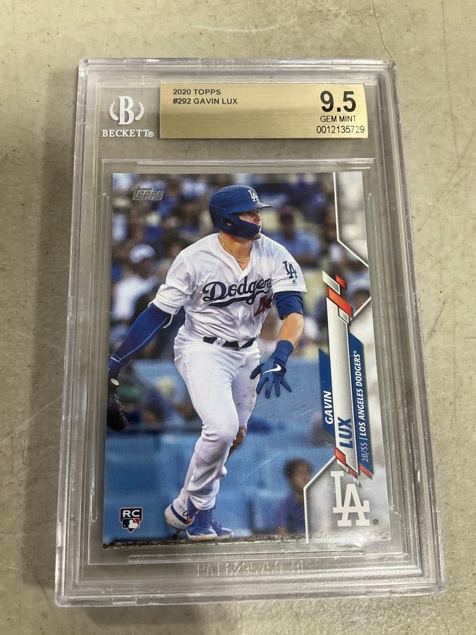 Gavin Kux 2020 Topps gem mint collectible card: Gavin Kux 2020 Topps gem mint collectible card