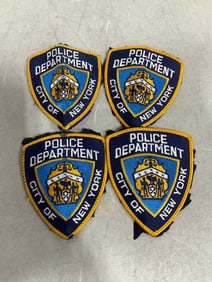 Police Dept. city of New York badges