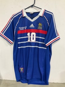 Adidas 1998 France Fifa World Cup shirt (L)