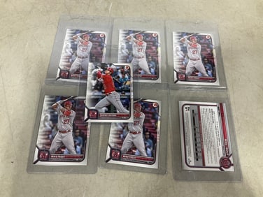 Mike Trout collectible baseball cards
