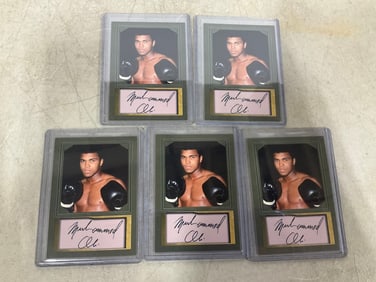 Muhammad Ali facsimile cards