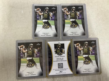 Trevor Lawrence collectible cards