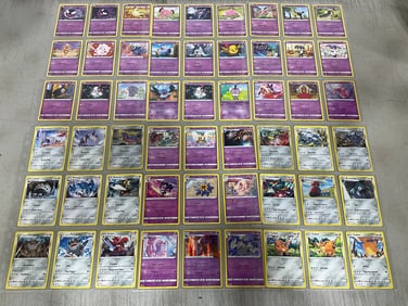 Various Pokemon cards