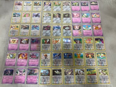 Various Pokemon cards