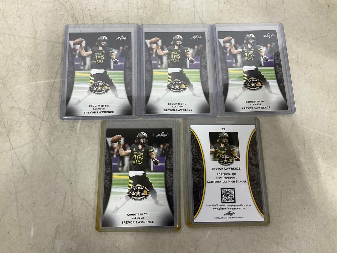 Trevor Lawrence collectible cards: Trevor Lawrence collectible cards