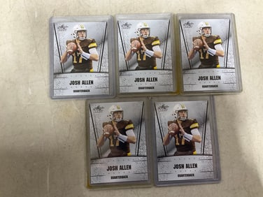 Josh Allen collectible cards