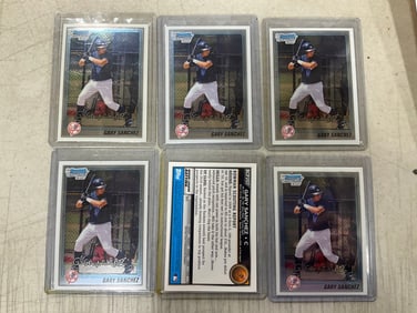 Gary Sanchez NY Yankees collectible cards