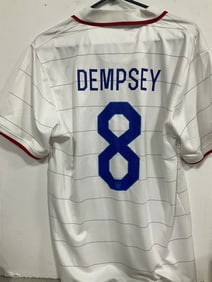 Clint Dempsey Soccer Jersey - Number 8 (Size: XL)