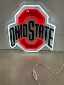 Ohio State LED Sign (USB Plug) 15inx15in