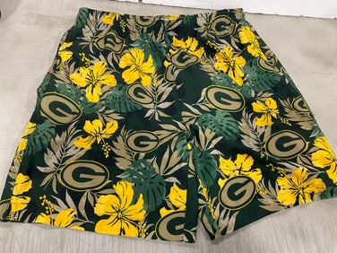 Mens Green Bay Packers Bathing Suit Bottoms (no size)