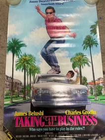 Vintage Taking Care of Business Movie Poster *Rated R* (26inx40in)