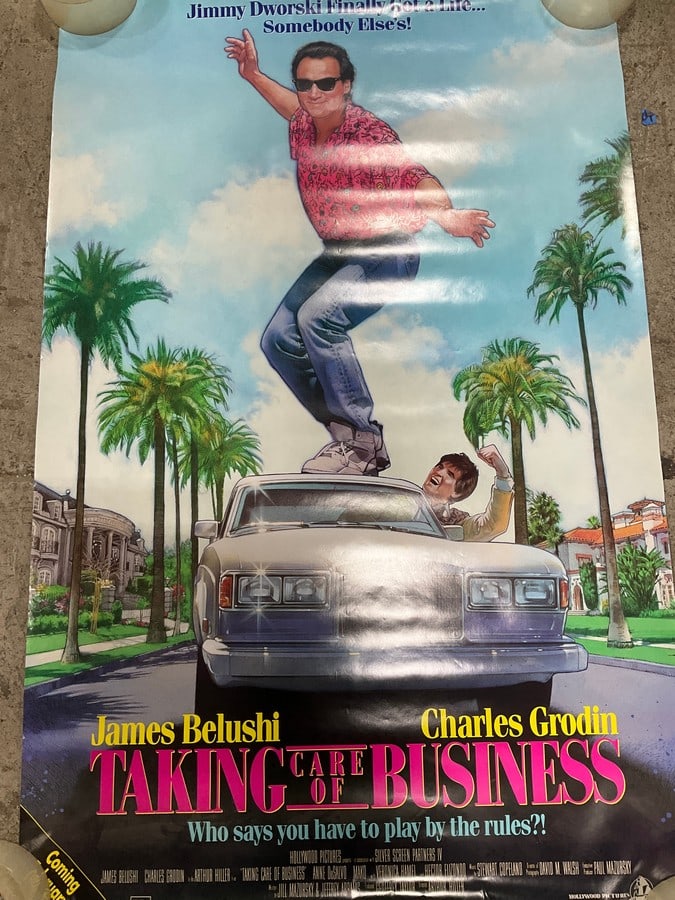 Vintage Taking Care of Business Movie Poster *Rated R* (26inx40in): Vintage Taking Care of Business Movie Poster *Rated R* (26inx40in)