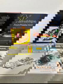 Vintage Car Manual, Film Books/Booklets
