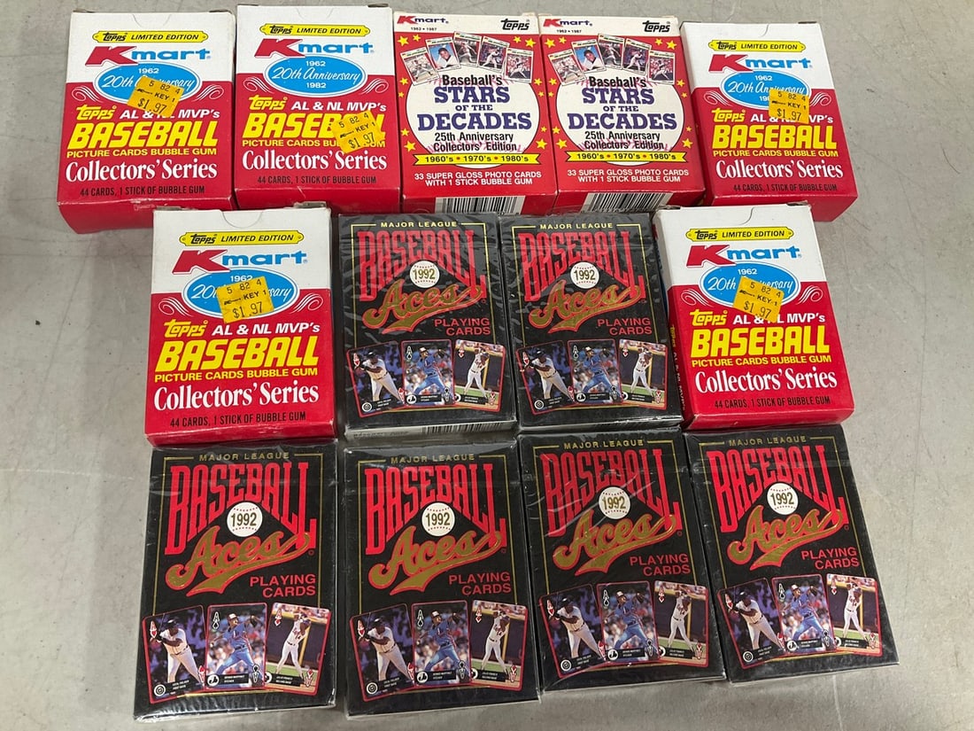 Various Baseball Cards *new in box* (1 of 1)