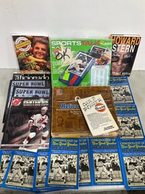 SportsTalk Player/Ripleys Believe it or Not Games, NY Yankee Books, Various Magazines, and more