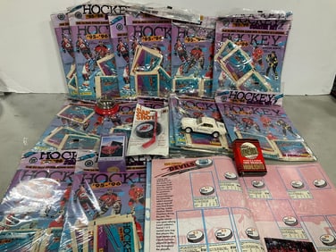 Hockey Starter Kit Sticker Albums *SEALED* and Baseball Cards