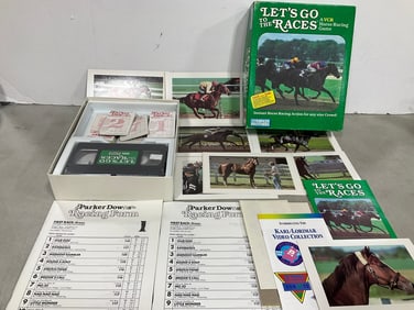 Lets Go To The Races Board Game