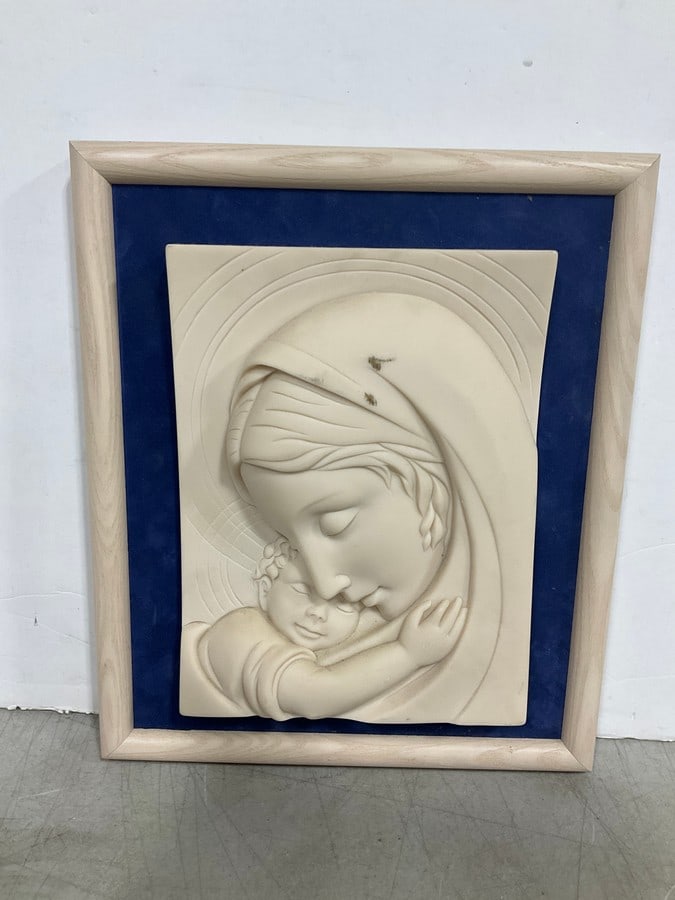 Religious Ceramic 3D Artwork (11inx13in): Religious Ceramic 3D Artwork (11inx13in)