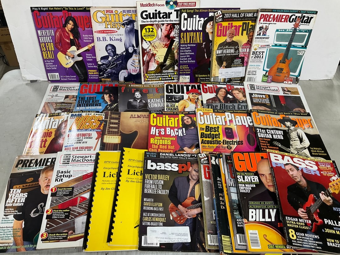 Various Guitar Magazines: Various Guitar Magazines