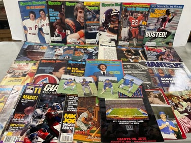 Various Sports Illustrated Magazines, and more