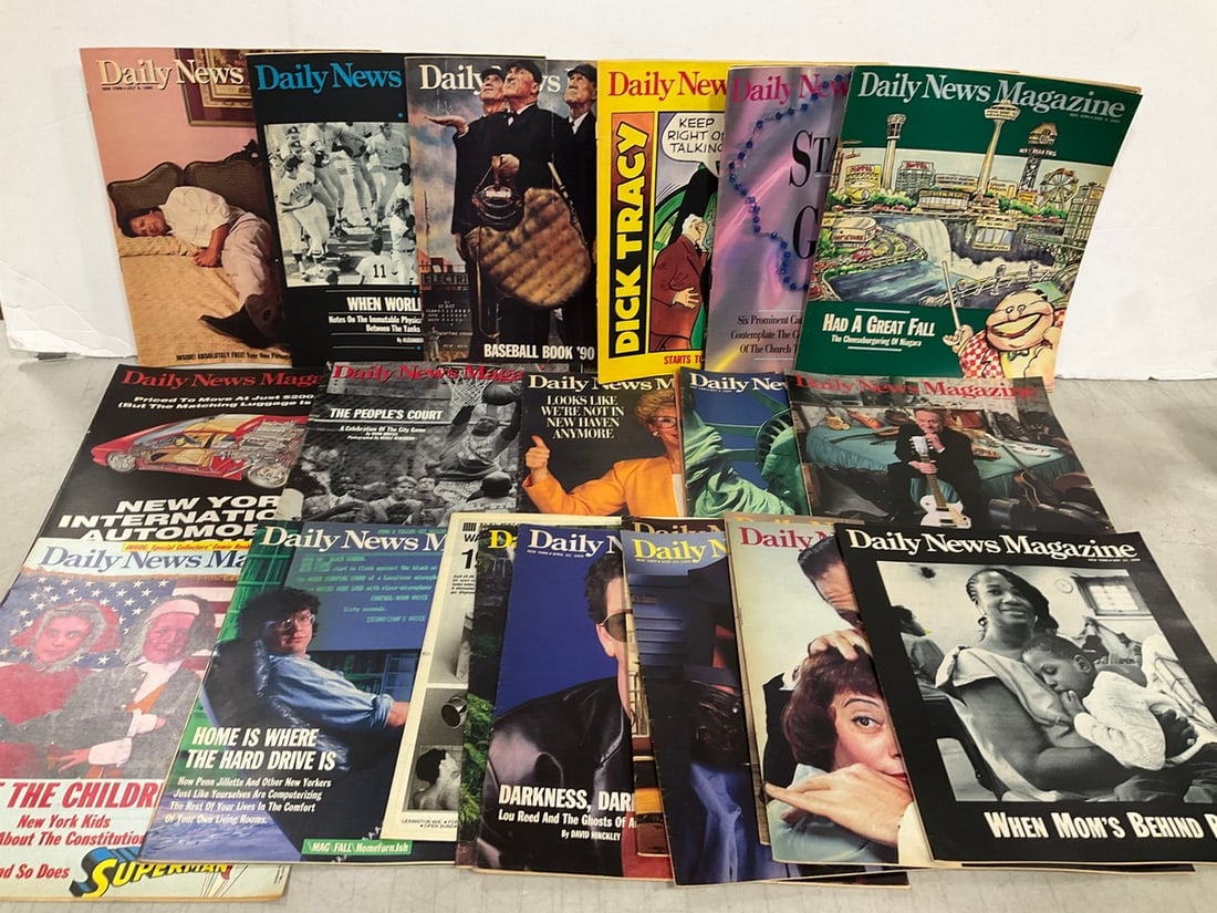 Vintage Daily News Magazines: Vintage Daily News Magazines