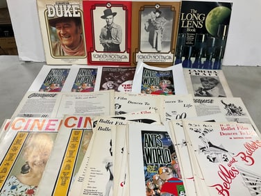 Vintage Film Poster Booklets, and Vintage Books
