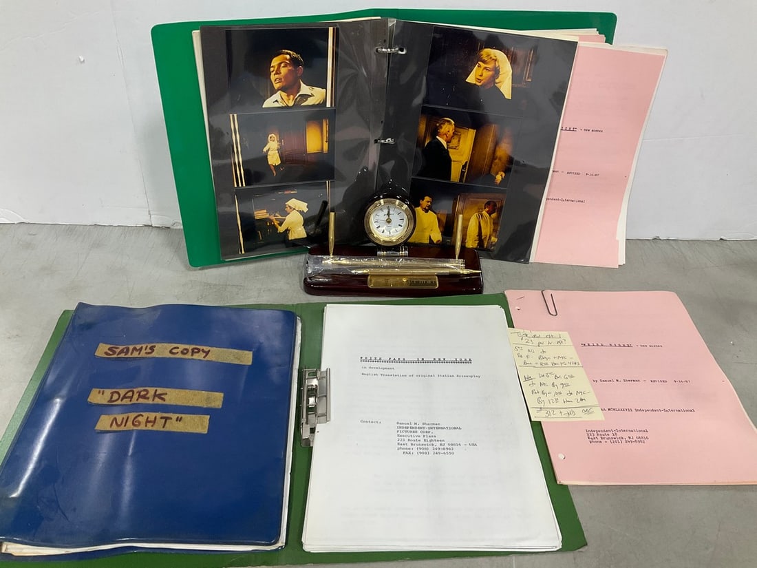 Vintage Film Maker Sam Sherman Ephemera: Vintage Film Maker Sam Sherman Ephemera