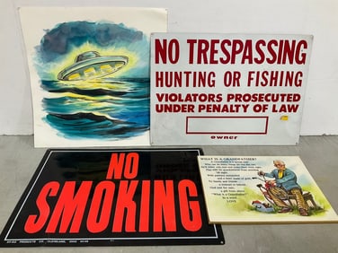 Street Signs, and Wall Decor (Largest - 10inx14in)