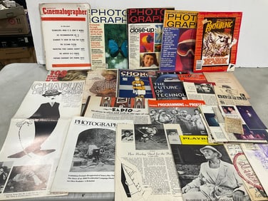 Vintage Film Magazines (Photography, etc)
