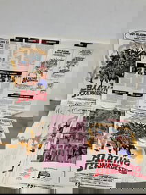 Blazing Stewardesses Poster Booklets