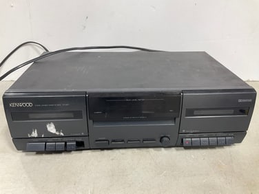 Kenwood Stereo Double Cassette Deck (CT-201)