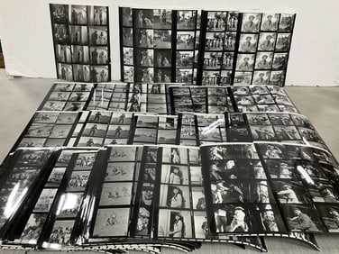 Vintage Blazing Stewardesses Black and White Film Prints