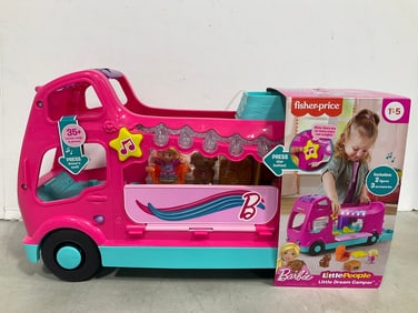 Barbie Fisher price little dream camper(new)