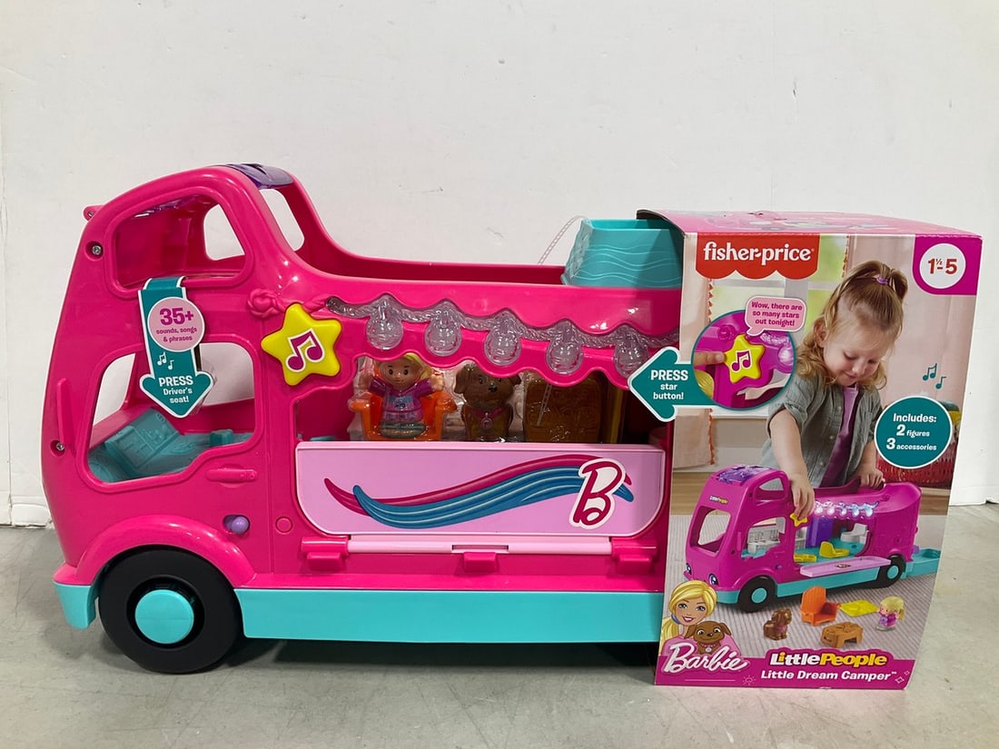 Barbie Fisher price little dream camper(new): Barbie Fisher price little dream camper(new)