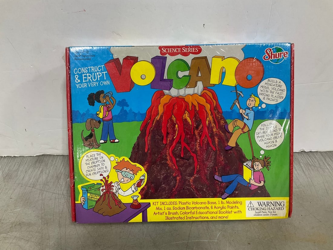 Science Series volcano kit(new in box) (1 of 1)