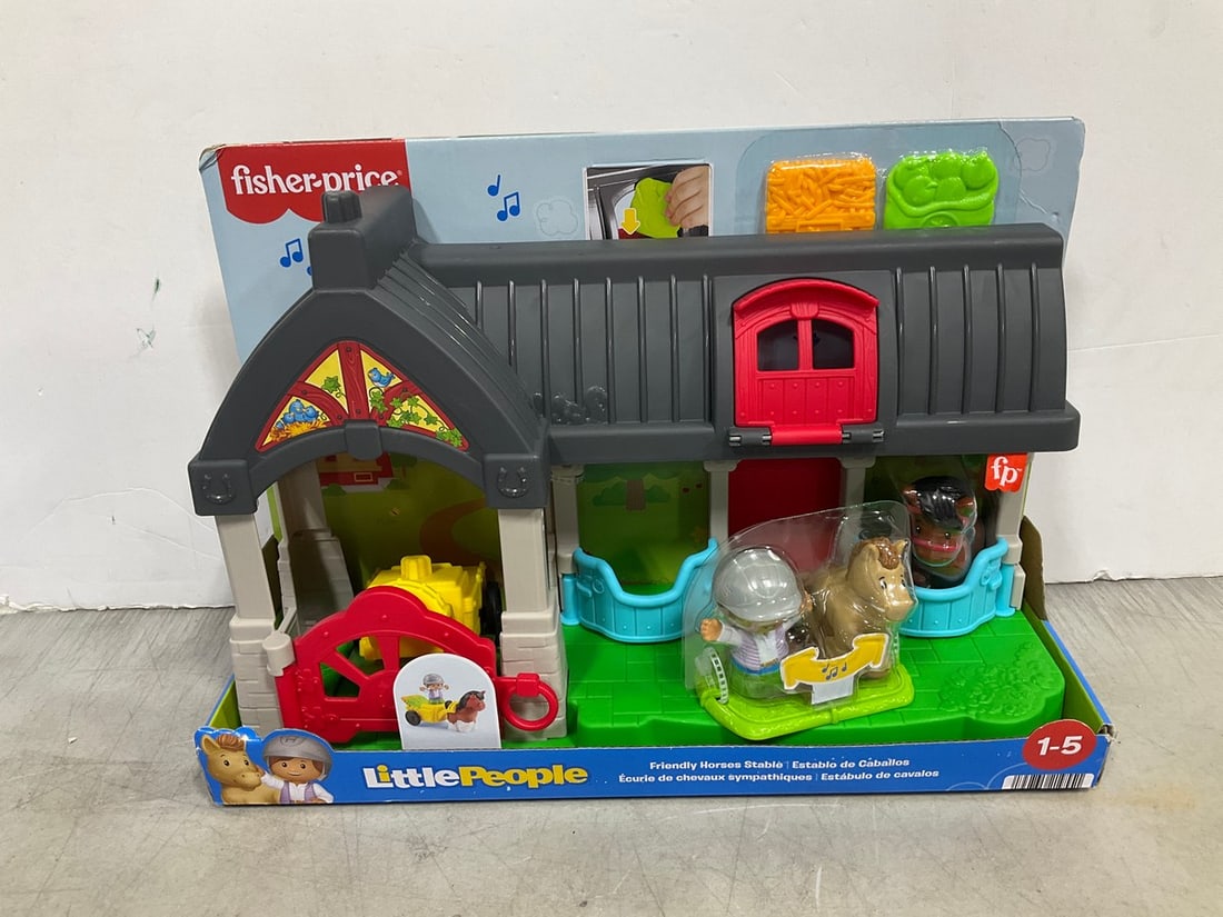 Fisher Price little people friendly horses stables(new in box): Fisher Price little people friendly horses stables(new in box)