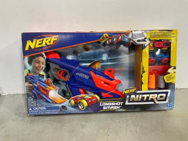 Nerf Nitro Longshot smash toy gun(new in box)
