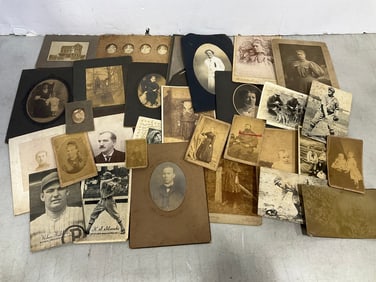 Vintage black and white photographs