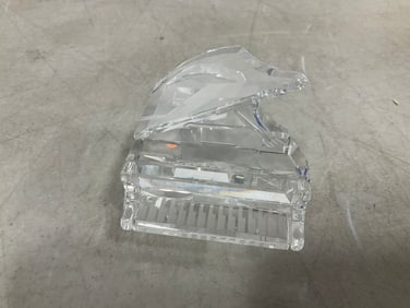 Swarovski crystal piano(1.5in.tall-no chips/repairs needed)