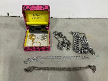 Costume jewelry chains and more