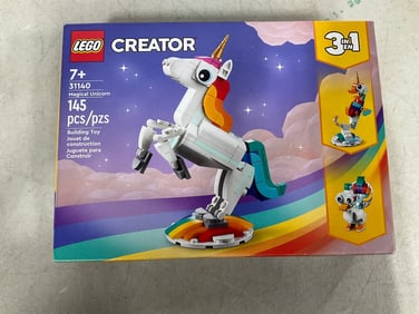 Lego Creator 3 in 1 magical unicorn set(new in box)