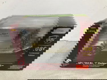 UPS old No.1 Package car diecast collectible(new in box)